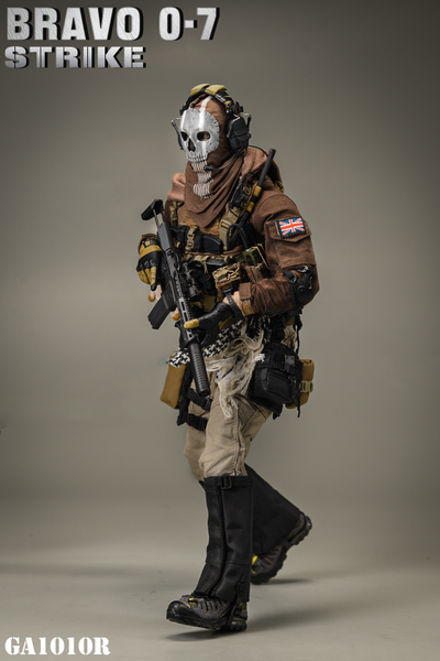 Саймон "Гоуст" Райли (Ghost, CoD Modern Warfare 2 2022) пустынная версия - Коллекционная фигурка 1/6 Bravo 0-7 STRIKE (GA1010R) - General's Armoury