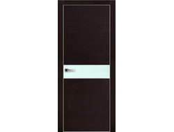 Межкомнатная дверь Платинум 6 венге стекло lacobel