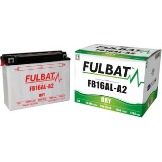 Аккумулятор FULBAT FB16AL-A2 (YB16AL-A2) для Yamaha VK 540 (5E3-82110-81-00, BTY-YB16A-LA-20, YB1-6ALA2-00-00)
