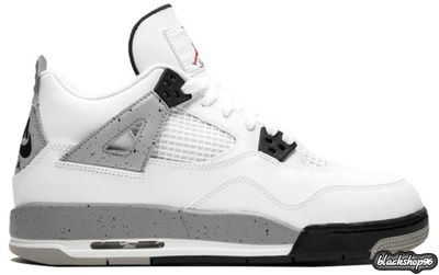 NIKE AIR JORDAN 4 WHITE CEMENT С МЕХОМ (35-45)