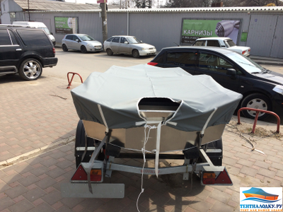 Тент на лодку WELLBOAT 33