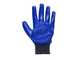 Перчатки Safeprotect НейпНит (нейлон+нитрил, серый с синим)