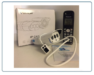 VStarcam. Уличная IP WiFi/LAN видеокамера с DVR, HD