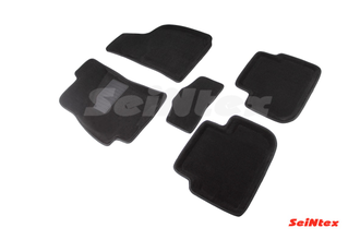 Комплект ковриков 3D CHEVROLET LANOS черные (компл)