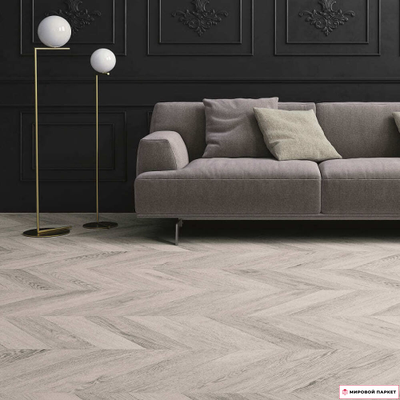Ламинат Faus Master Light Grey Chevron S180086 купить в интернет-магазине mirovoy-parquet.ru