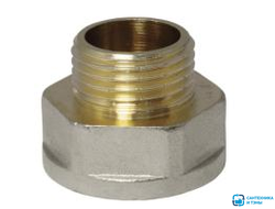 Переходник под ключ VIEIR 11/4''-1/2'' вр/нр никель