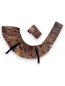 Быстросъёмный чехол на ружьё  "Лёгкий" с чехлом на ремень оружия