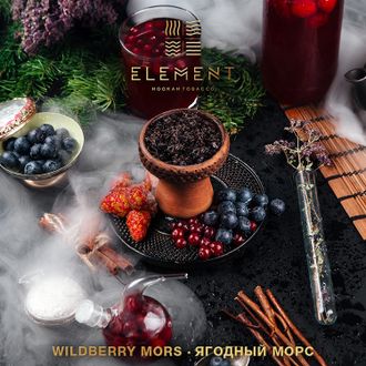Табак Element Wildberry Mors Ягодный Морс Вода 25 гр