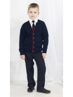 Кардиган школьный на пуговицах