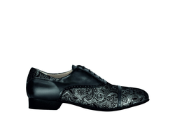 105 pizzo nero nappa nera