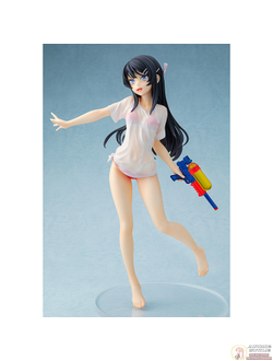 Фигурка 1/7 Маи Сакурадзима (Sakurajima Mai Water Gun Date Ver.)