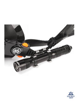 Фонарь подводный Aquatec Aqua headlight 120Lm, белый свет, на маску