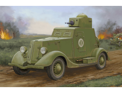 Сборная модель: (Hobby Boss 83883) Советский бронеавтомобиль БА-20 (мод. 1939 г.)