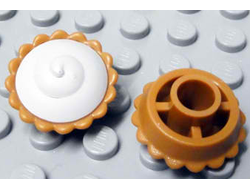 Pie with White Cream Filling Pattern, Medium Nougat (93568pb001 / 4622092 / 6019608)