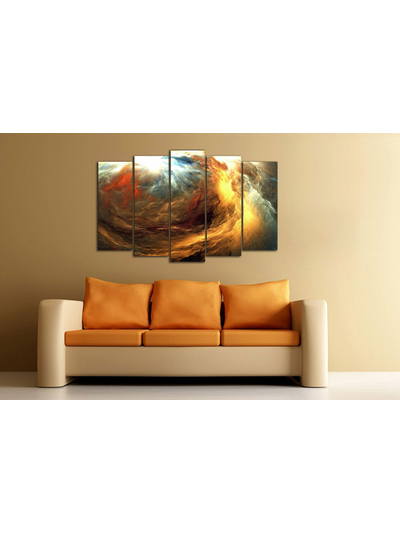 Модульная картина &quot;Взрывные облака&quot;