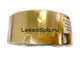 Поталь Трансферная Фольга рулон Золото Warm Gold 4 см * 500 м