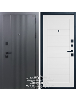 ВФД (VFD) ВЛАДИМИРСКАЯ ФАБРИКА ДВЕРЕЙ/ BALANCE Twin. ATUM 6/ ЭКОШПОН Sharkskin - SNOW/ ТОЛЩИНА 112 мм/ ТРИ КОНТУРА/ МИНЕРАЛЬНАЯ ПЛИТА