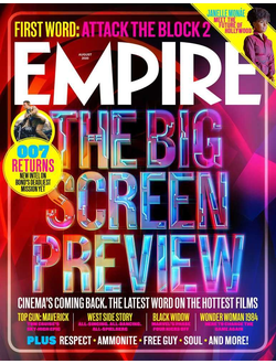 EMPIRE Magazine August 2020 The Big Screen Preview Иностранные журналы о кино в России, Intpressshop