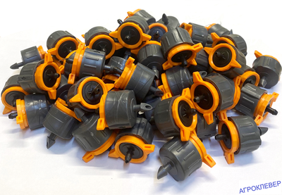 Капельница 1-10 л/ч компенсированная регулируемая