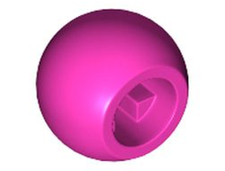 Technic Ball Joint, Dark Pink (32474 / 6228091)