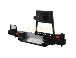 Задний силовой бампер серии Трофи на Land Rover Defender I 1983-2016 (03.112.05)