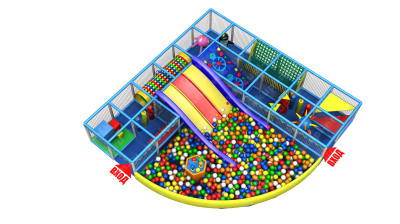 Детский игровой лабиринт «Морские приключения»