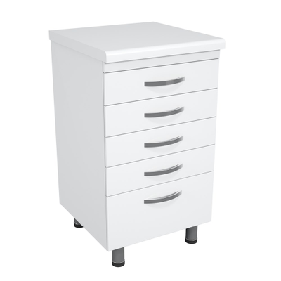 Тумба металлическая с ящиками на опорах ТМЯ-5.0