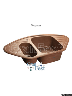 Мойка из искусственного камня GRANFEST GF-C960E
