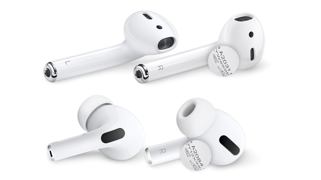 Определение поколения наушников AirPods по номеру модели