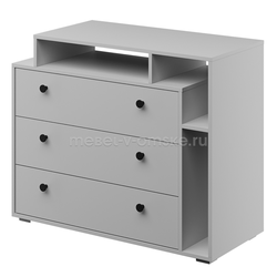 ЗБР088 Комод "Оскар" с надстройкой. Размер: 1001*818*434