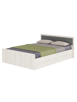 Кровать Фиеста 1,4м LIGHT дуб крафт белый (BTS)