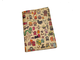 Обложка на паспорт с принтом "Гарри Поттер дудлы"