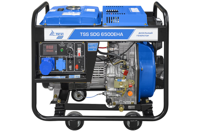 Дизель генератор 6,5 кВт TSS SDG 6500EHA
