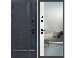 Входная дверь Осло с внутренней панелью Зеркало макси