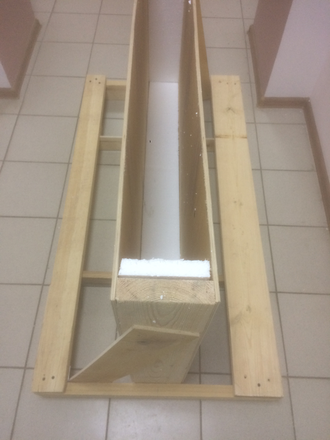 Ящик для витражного стекла 3/4 и целый лист