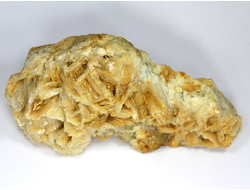 Барит, Флюорит, включения других минералов, Белореченское месторождение, Адыгея, Северный Кавказ, Россия (123*62*47 мм, вес: 528 г) №21514