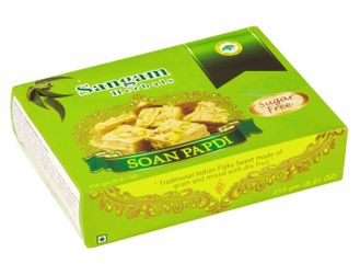 Индийская халва Soan Papdi без сахара Sangam Herbals, 250 гр