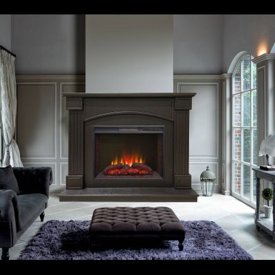 Электрокамин Грация BL с очагом Sparta 25.5 LED