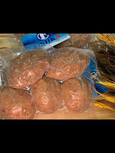 КОТЛЕТЫ ЛОСОСЕВЫЕ (КИЖУЧ, НЕРКА, КЕТА) 500гр