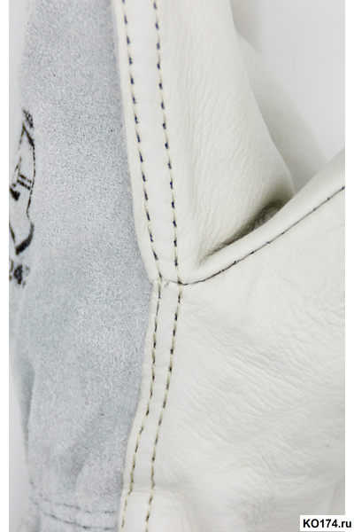 Перчатки кожаные комбинированные Драйвер-12