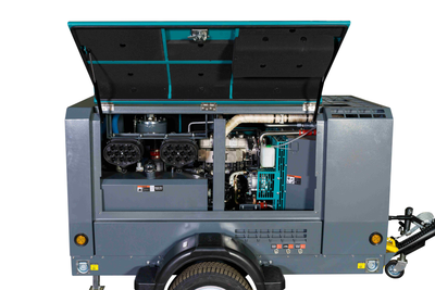 Винтовой компрессор Master Blast MB-190D-7+AC (дизельный с осушителем)