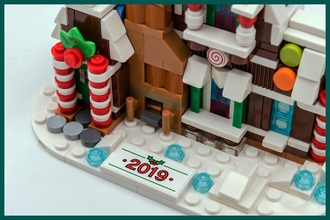 Lego 40337 Gingerbread House Micro Build 2019