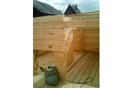 Возведение сруба