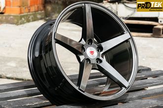 Комплект дисков R17 8,0J ET+35 5*100 Vossen VPS-303 Графит темный (G517)