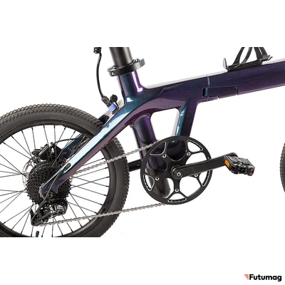 Электровелосипед складной Carbon 20" Sporto Е20FR101