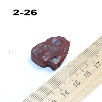 Гематит-кровавик натуральный (необработанный) Курск №2-26: 24,6г - 29*18*17мм
