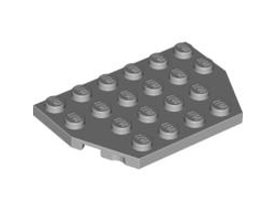 Wedge, Plate 4 x 6 Cut Corners, Light Bluish Gray (32059 / 4211725)