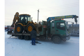 Эвакуация спецтехники