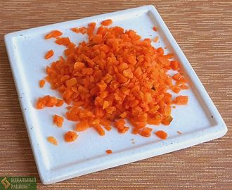 Морковь мелкая нарезка, 0,5 кг