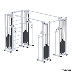 Блочный кинезиотренажер Потапова AR081 4х2400